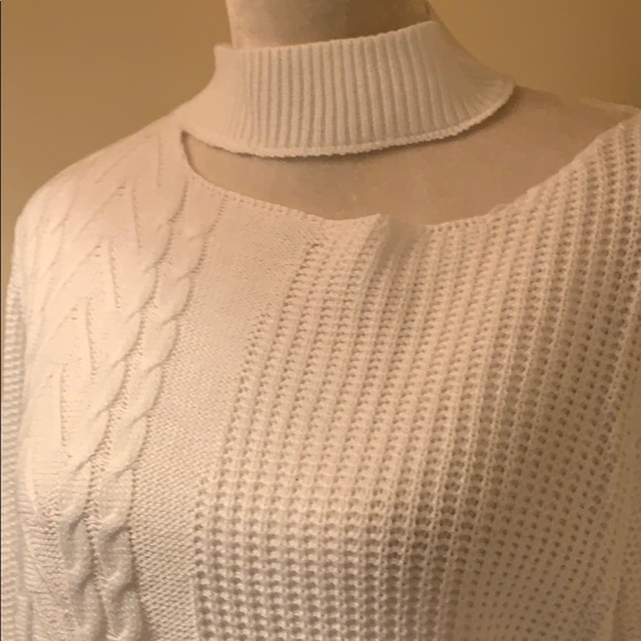 🔴Bare Shoulder Cable Knit Sweater - Picture 7 of 8